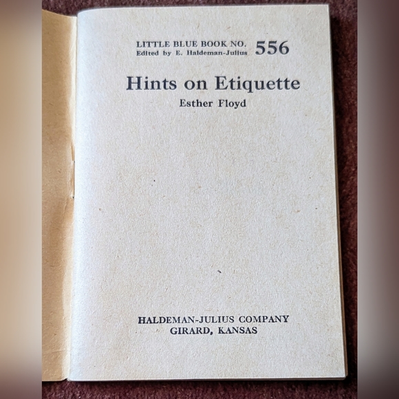 Set of 5 Little Blue Books #748, #112, #1535, #556, #25 1920's Vintage Collectib - Picture 5 of 15